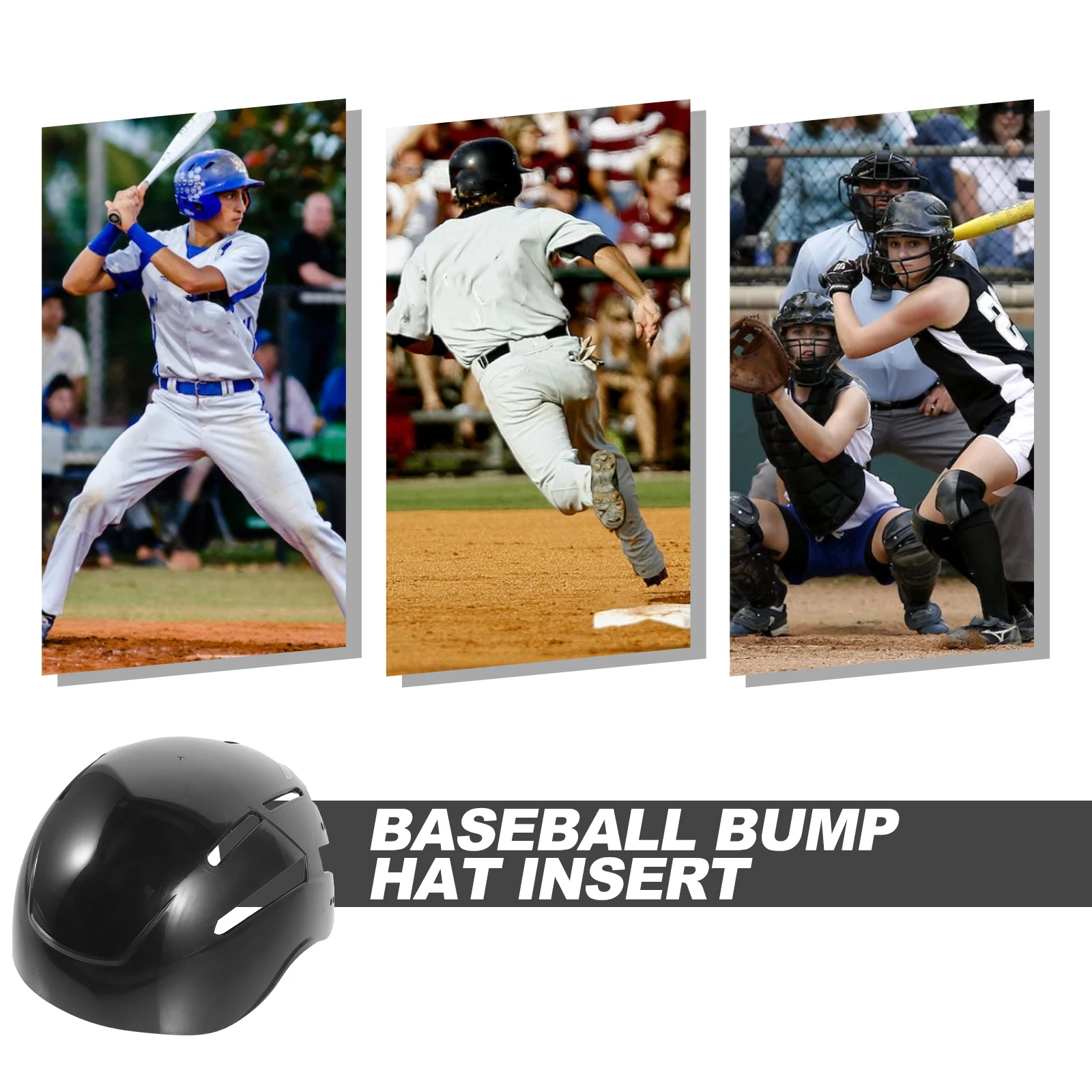 

Cap Insert Liners Universal Baseball Hat Protector Hard Ventilation Holes ABSPE Lightweight Breathable