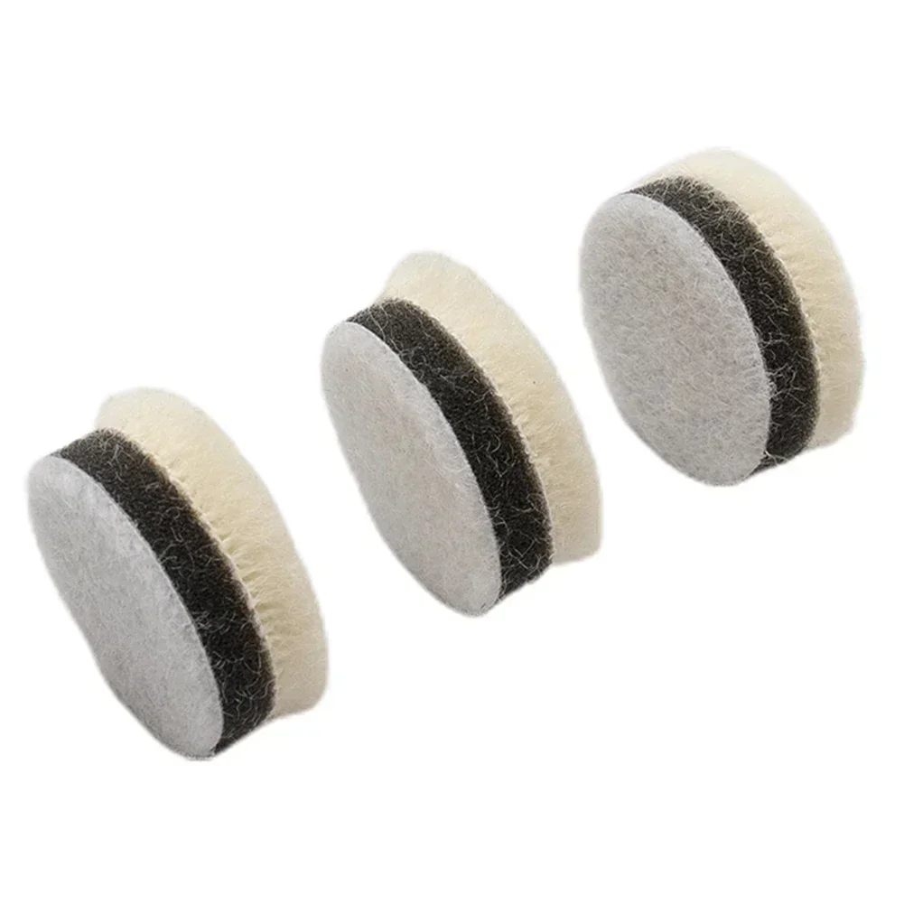 30Pcs Wolle Polieren Pad Für Polierer Maschine Wachsen Polieren Polieren Autolack Pflege Polierer Pads Für Auto Polierer 1 zoll