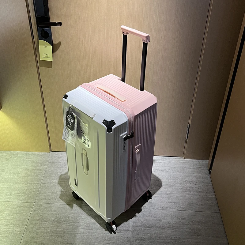 Trolley case female 28 inch wheel large capacity luggage 36 silent student travel case male checked suitcase