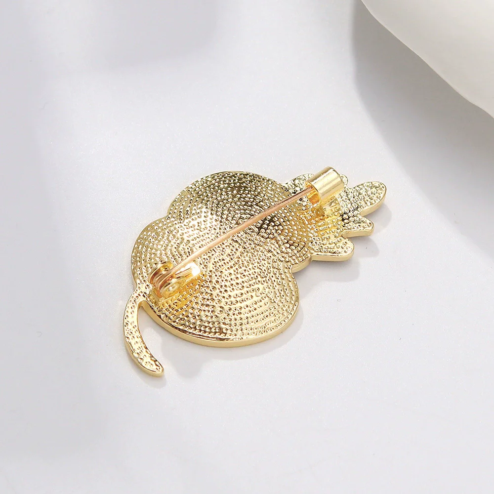 Yeni Rhinestone Haşhaş Çiçek Pimleri Kadınlar için Unisex Yağlı Çiçekler Broş Olay Parti Sırt Çantası Dekorasyon Elbise Aksesuarları