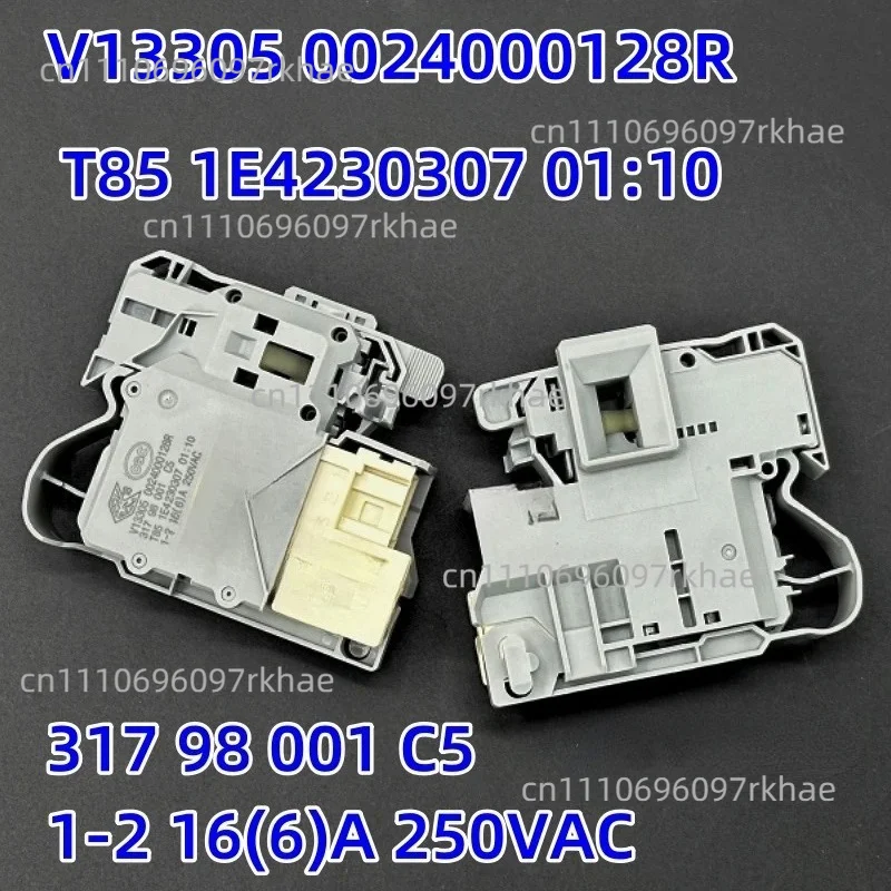 1PC for Haier Drum Washer Door Switch Electromagnetic Door Lock Micro Delay Door Lock V13305 0024000128R