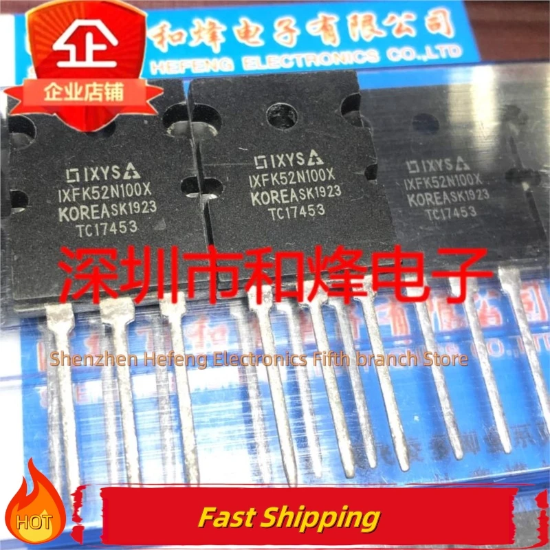 5PCS-10PCS IXFK52N100X  TO-264 MOSFET 1000V 52A  NEW AND ORIGINAL  Quality Can Be Purchased