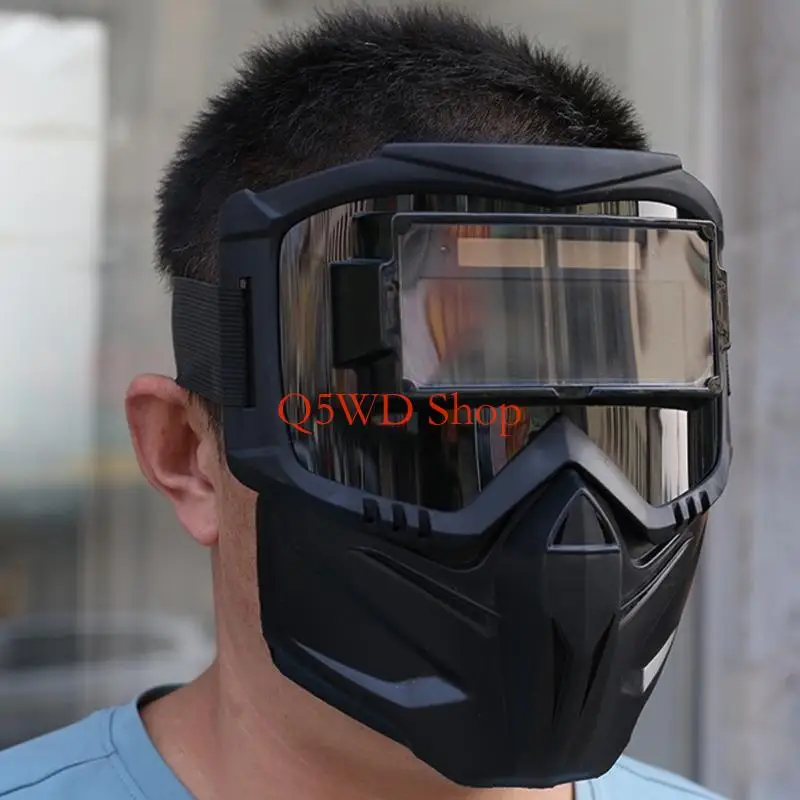 Q5WD Advanced Auto Darken Welding Helmet Full Face Screen Heat Insulation Lightweight Design Adjustable Comfort Fit