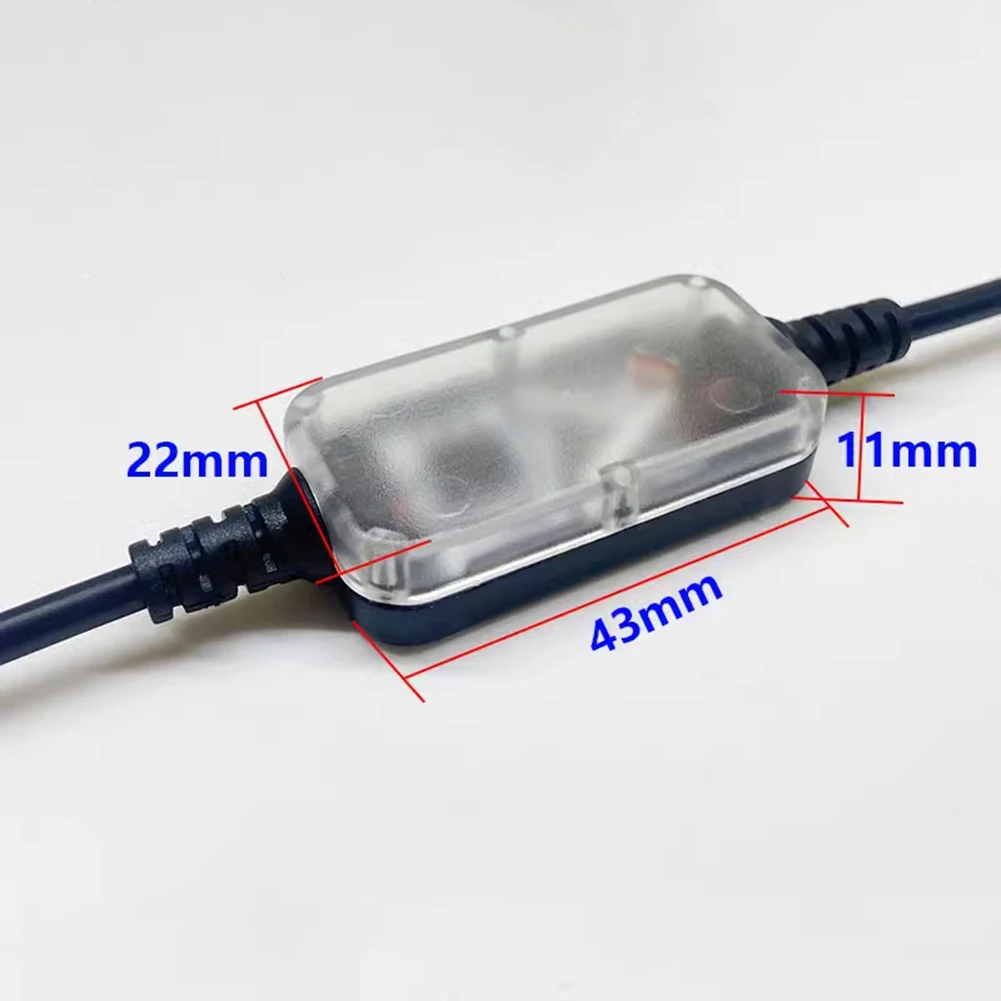 1 pçs interruptor do sensor de luz interruptor do sensor de controle DC3.7V-24V cabo usb para luzes de teto tira led peças da ferramenta elétrica