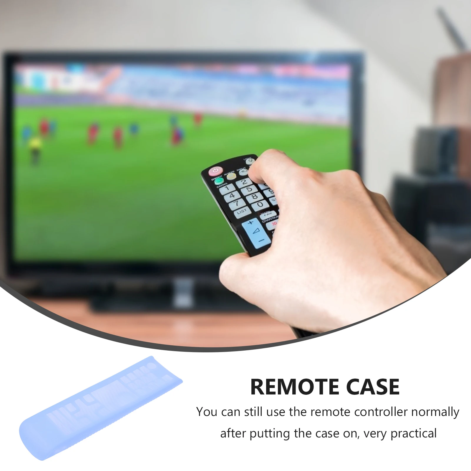 

Silicone Remote Protective Case Compatible for Bn59 Aa59 Ultra-Thin Shockproof Washable Remote Controller Cover