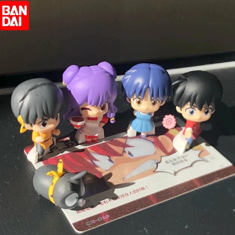 

Bandai натуральная новая Ranma Nibun-no-Ichi Gashapon игрушки стоячая поза Стайлинг серии шампунь аниме фигурка модель украшения подарки