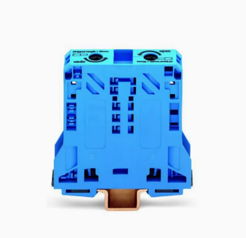 285-154 High current 2-wire terminal block strong crimp spring connector 50 square meters