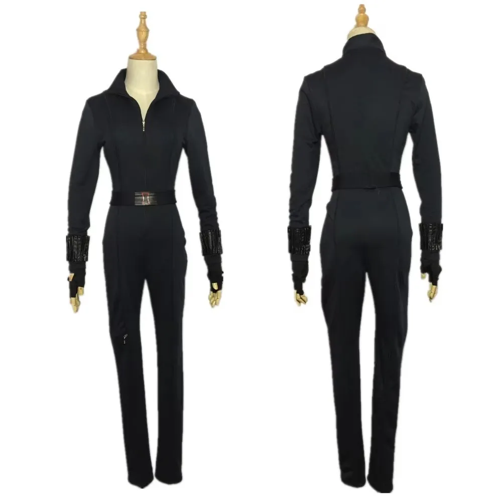 زي الأرملة السوداء ناتاشا رومانوف التأثيري مخصص لزي حفلة عيد الميلاد للهالوين للرجال والنساء #1