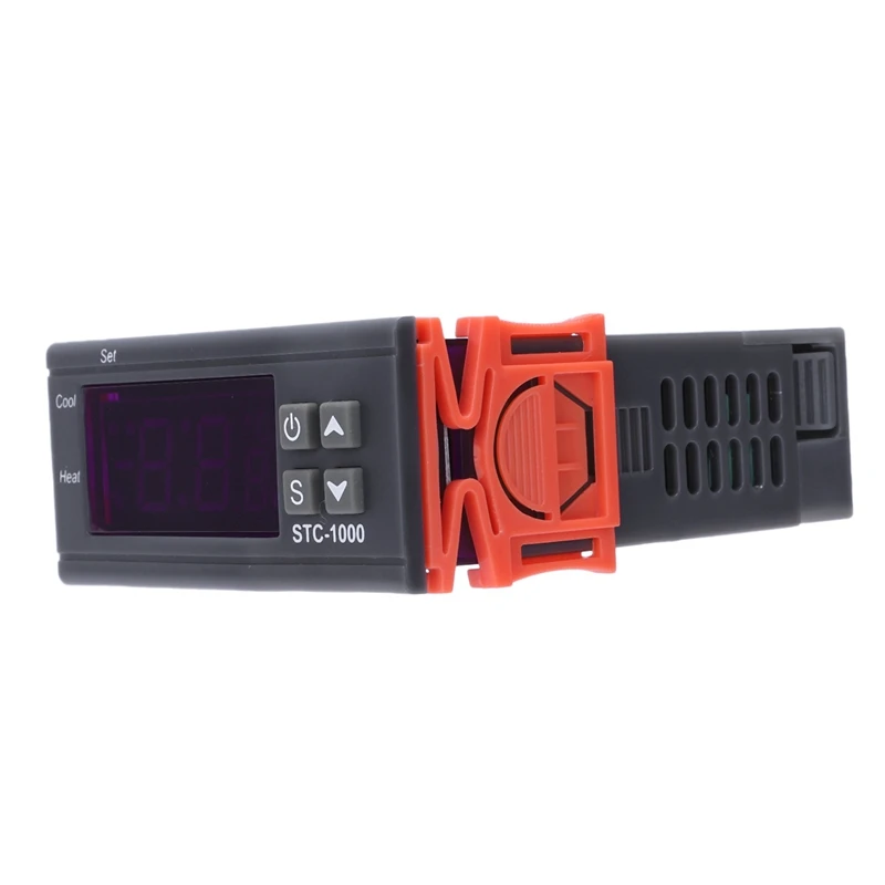 RISE-4X 220V Digital STC-1000 Temperature Controller Thermostat Regulator+Sensor Probe