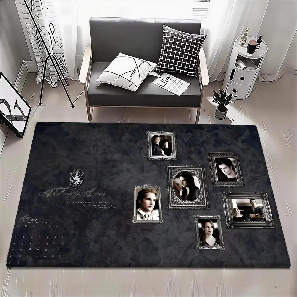 

Movie M-The Twilight Saga Floor Mat Eco - Flannel Doormat Non-Slip Odorless Indoor Floor Rug Soft Short Plush Home Mat