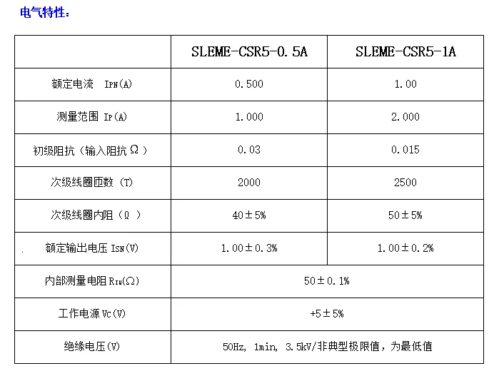 Sensor SLEME-CSR5-A