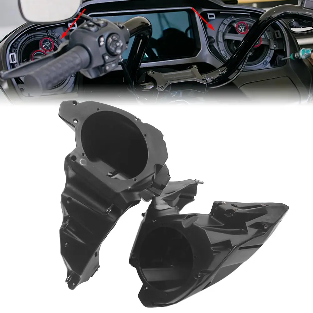 

Внутренняя накладка на динамик для продления срока службы, подходит для Harley, высококачественная, с двойной подсветкой, 23 года, черная