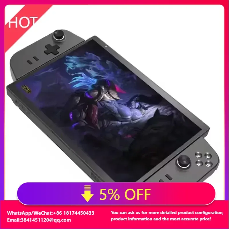 

2025 Mini Portable Design 10.5 "Wins Handheld Mini Gaming PC 16gb 512GB 2TB Entertainment Gaming Tablet Detachable Gamepad