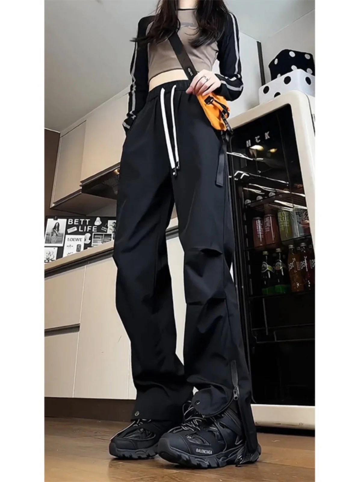 

Мужские водонепроницаемые брюки для активного отдыха, походов и альпинизма, софтшелл, с боковой молнией, в стиле парашютиста, повседневные, свободного кроя, длинные.