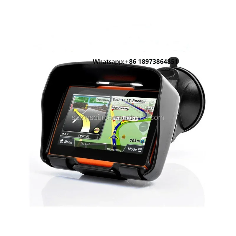 

4.3inch Moto Navigation Gps/ Mini Gps tracker for Motorcycle for Pioneer