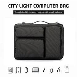 Laptop Case13 14 15.6 inch Carrying Sleeve For Macbook Air M2 13.3 Pro 14 M1 Cover Huawei Xiaomi HP Dell Lenovo Asus Shell BAG