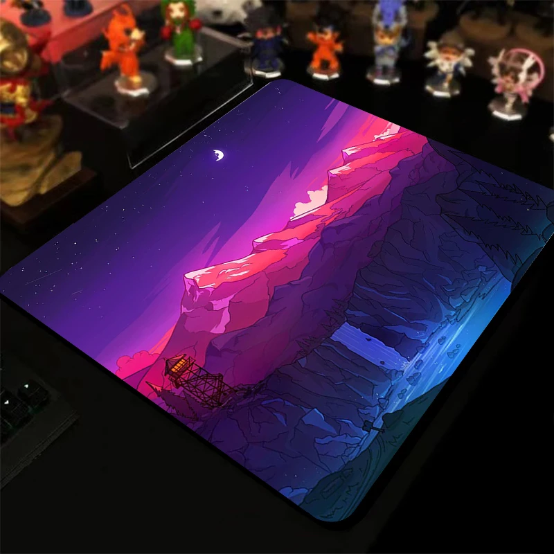 Firewatch Gaming Mouse Mat Computer E-Sports Mousepad High Elastic Non-slip Bottom Speed Mouse Pad Professional Premium Desk Mat