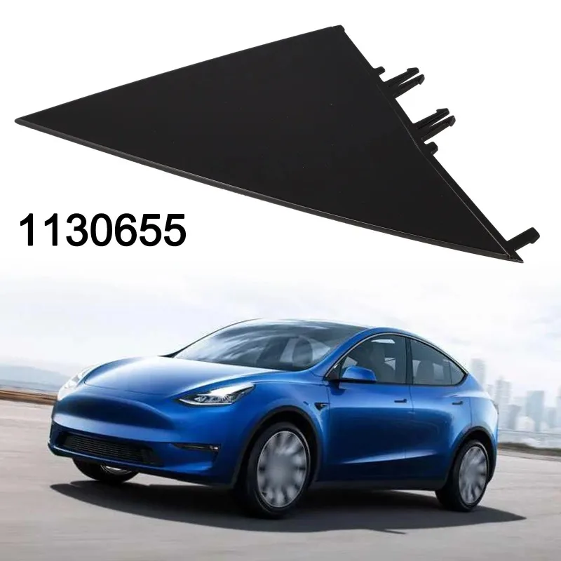 New Reversing Mirror Assembly Triangle Trim Plate 1130655-00-D 1130656-00-D For Tesla Model 3 2017-2024