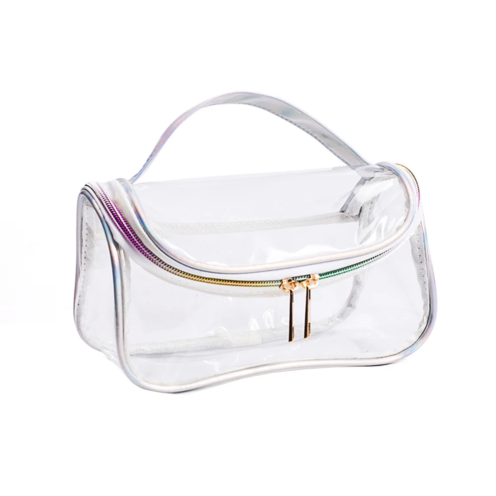 

Marble Print Pu Toiletry Bag Travel Storage Clear Makeup Pouch Portable Beauty Organizer Shaving Bag For Women S