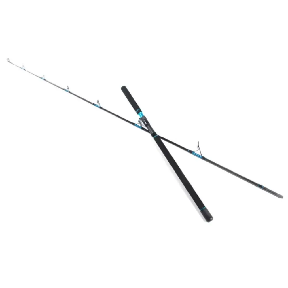 Pure Carbon Baitcasting Rod for Sea Fishing 60-500g Jigging Lure Weight Fast Action for Saltwater Lake & River Trout view 2