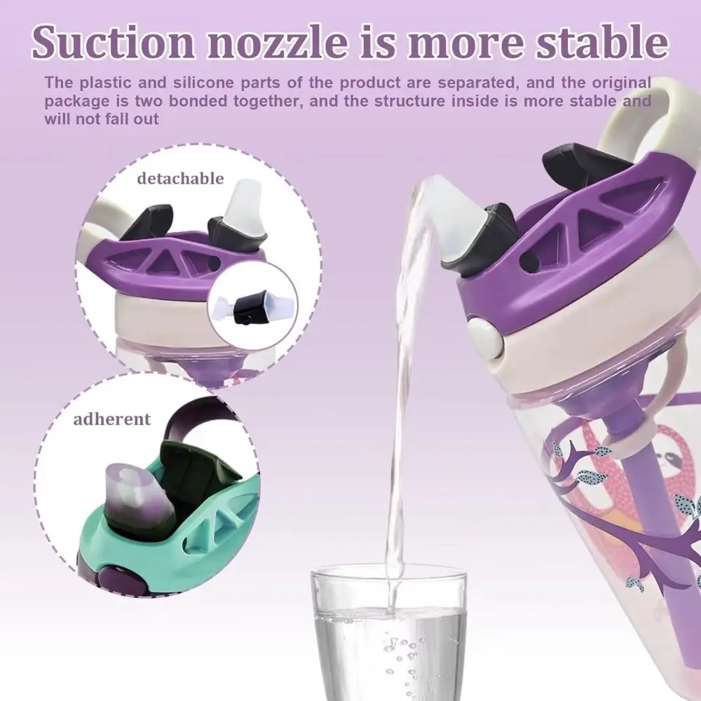 Thermo Cup Nozzle Water Cup Nozzle Portable Black Children's Straw Mouth Cover Water Bottle Accessories for Contigo