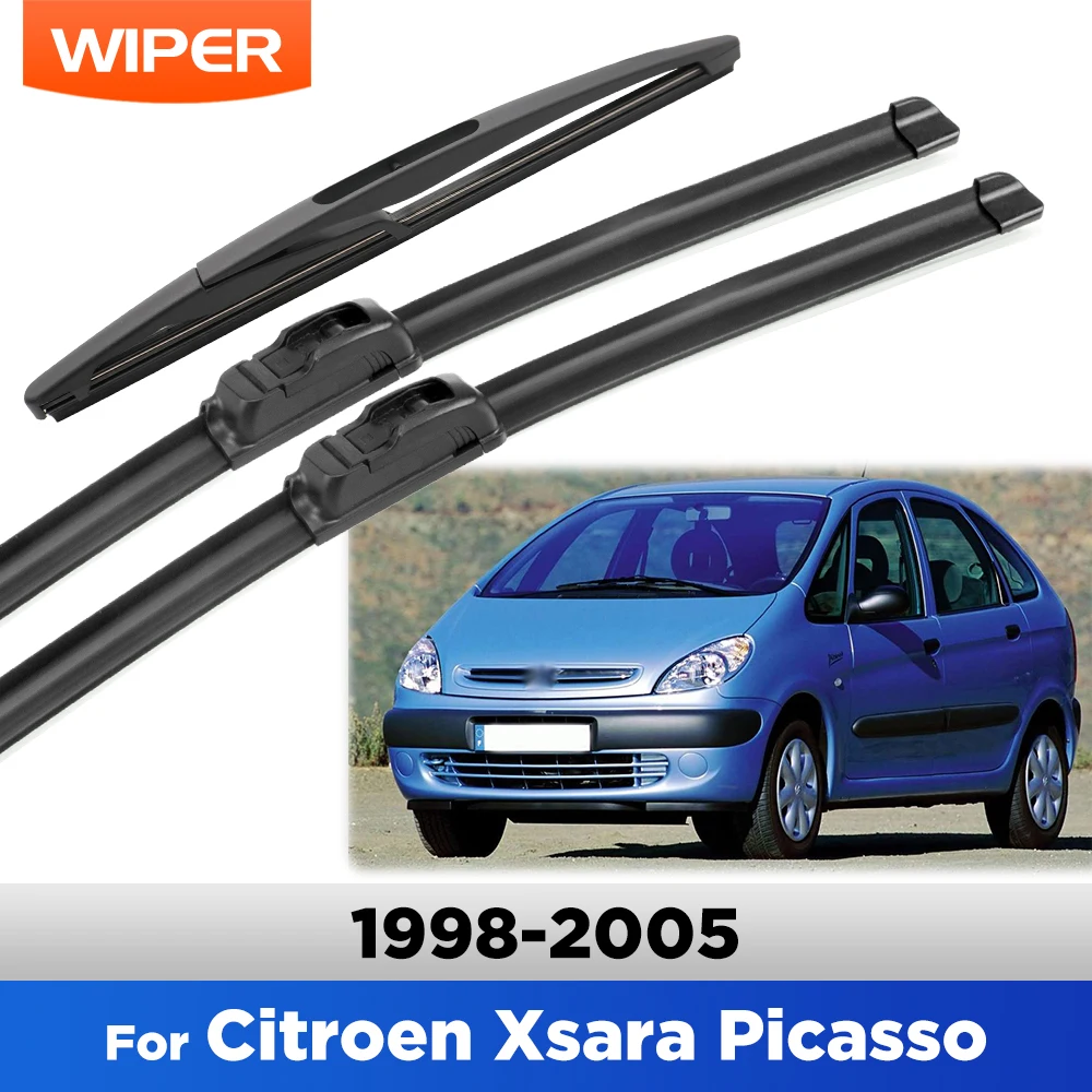 

Для Citroen Xsara Picasso 1998-2005 1999 2000 2001 2002 стеклоочиститель передние и задние щетки стеклоочистителя лобовое стекло 26 "+ 26" + 16"