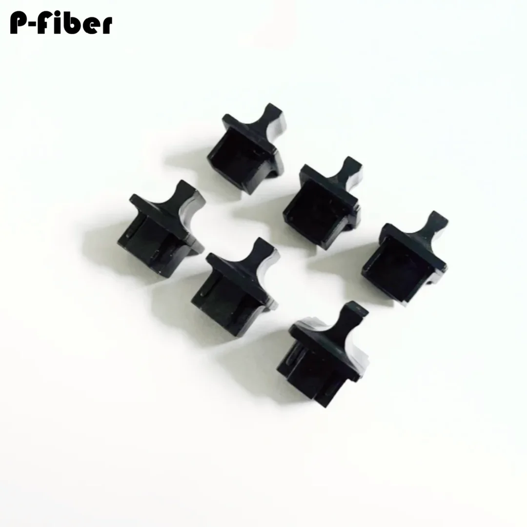 RJ45 dust plug with handle 100pcs Ethernet port dust cap RJ45 network port protective cover computer router