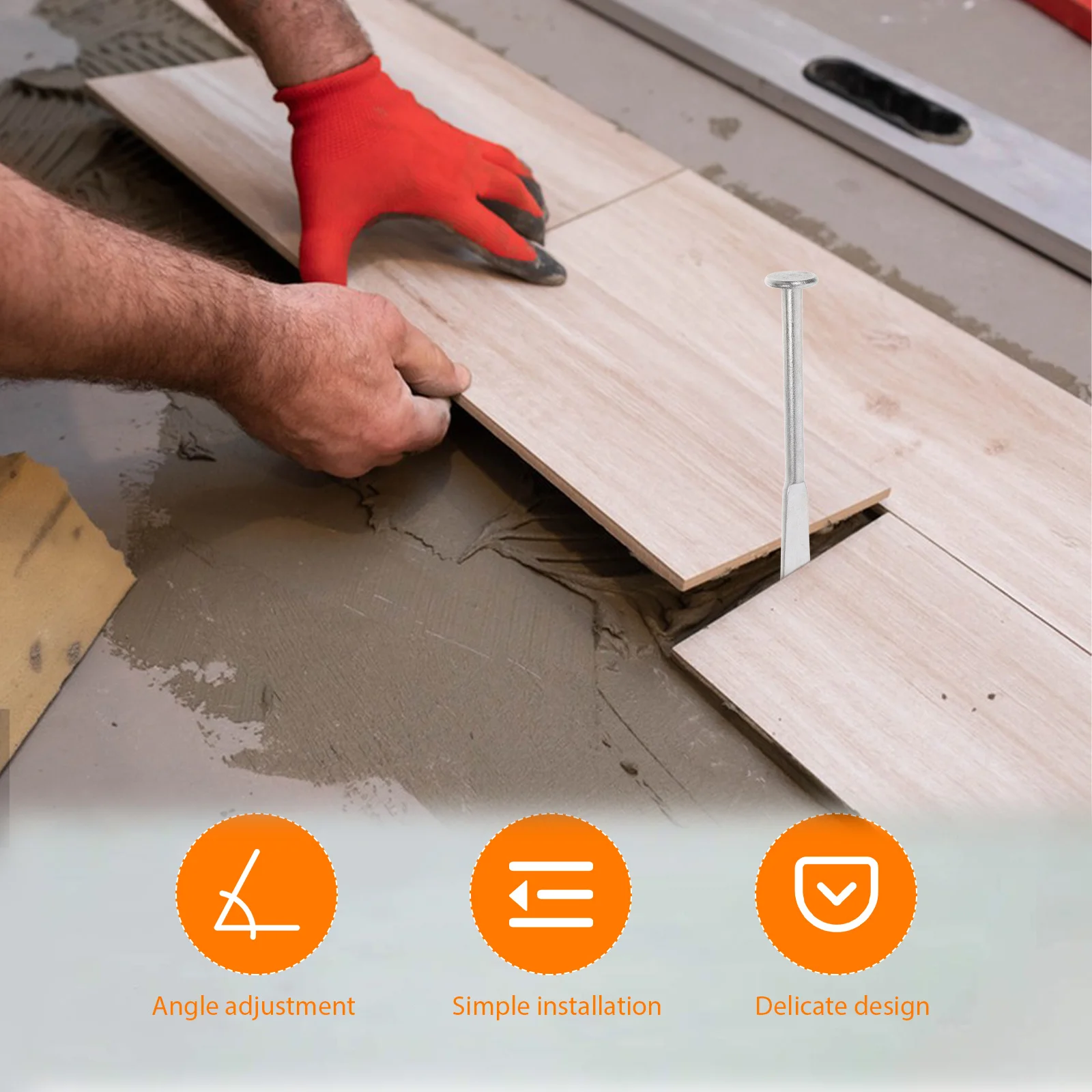 1 Set Masonry Tools Bricklayer Line Pin Precision Leveling Brickwork Alignment Aid Brick Layering Guide Brickwork Straightening