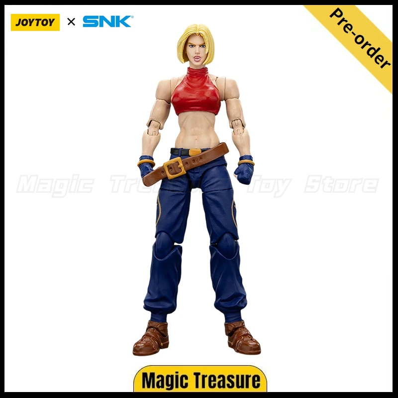 【Pre-sale】Original JOYTOY 1/18 Action Figure SNK KOF'98UM '97 Special Team Blue Mary Toy Gift