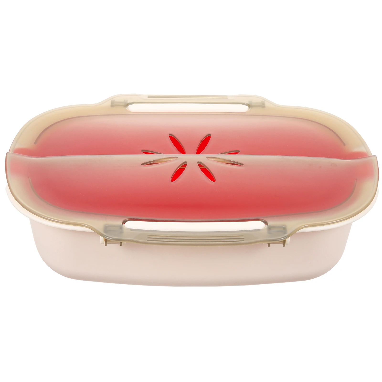 

1pc High Temperature Resistant Microwave Steamer Box Large Capacity Double Layer Food Tool For Buns Fish Microwave Oven