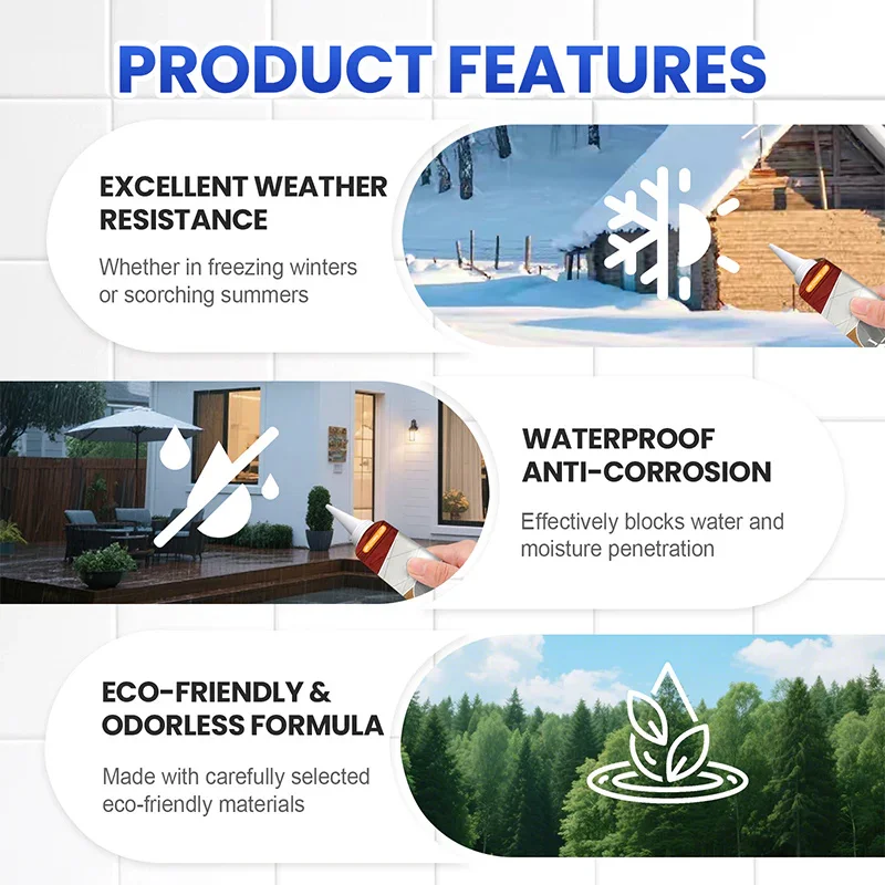 100 جرام وكيل إصلاح فجوة البلاط قوي مقاوم للماء سيراميك الجص الكراك ملء حوض الاستحمام تحديد إصلاح الغراء حمام المنزل السد