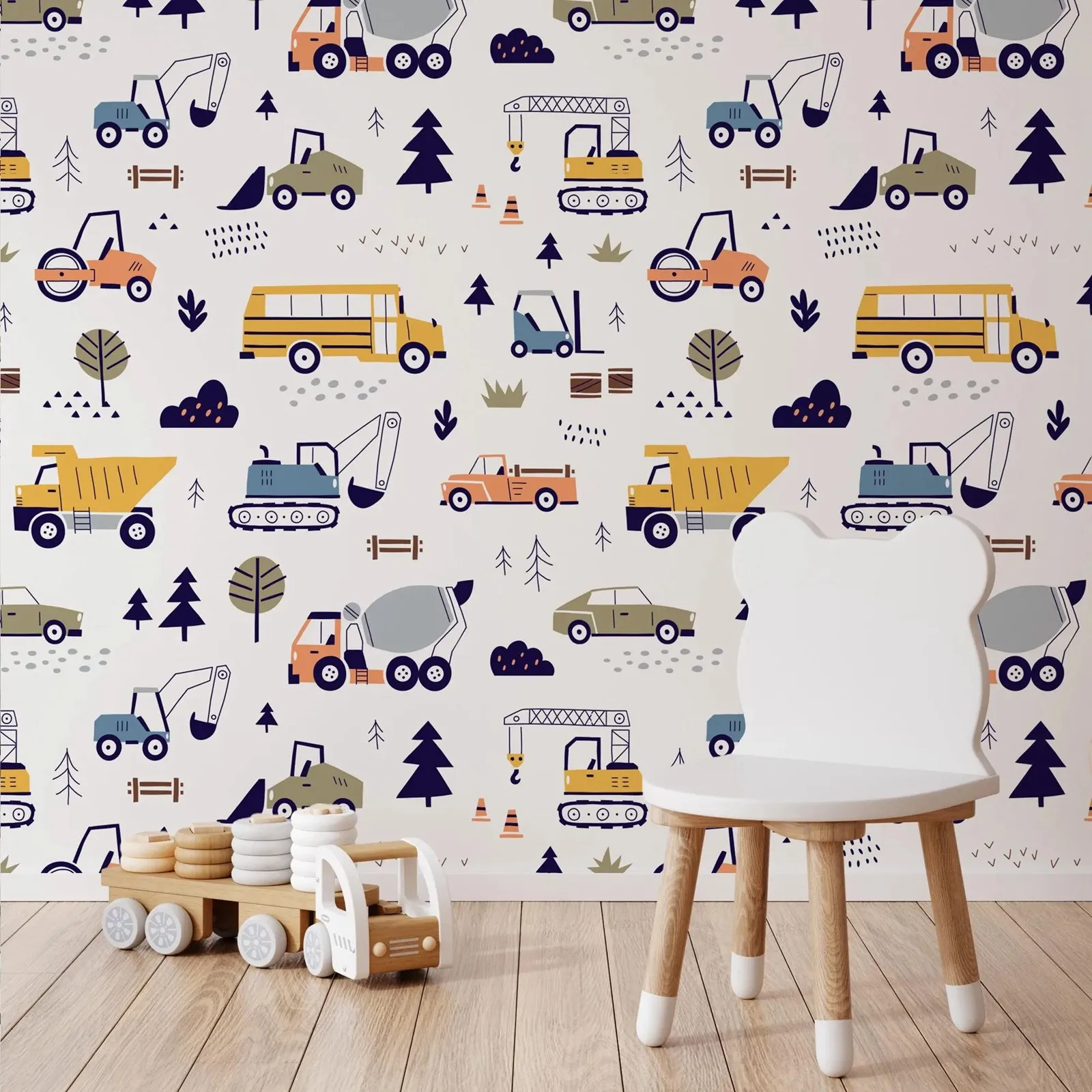 

Обои Cars для комнаты мальчиков, наклейка на фреску или традиционная непастая бумага, обои для детской комнаты с автомобилями и грузовиками для детских комнат