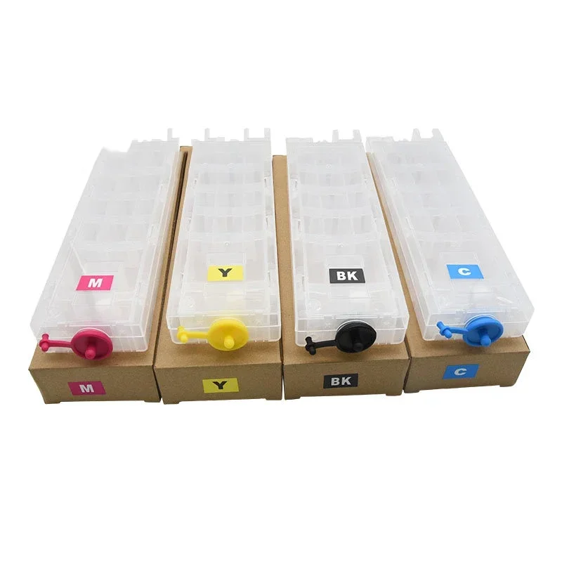 

High Quality 1set no chip Refillable Ink Cartridge compatible For E pson WF-C5710 WF-C5290 WF-C5790 WF-C5210 Printer chipless