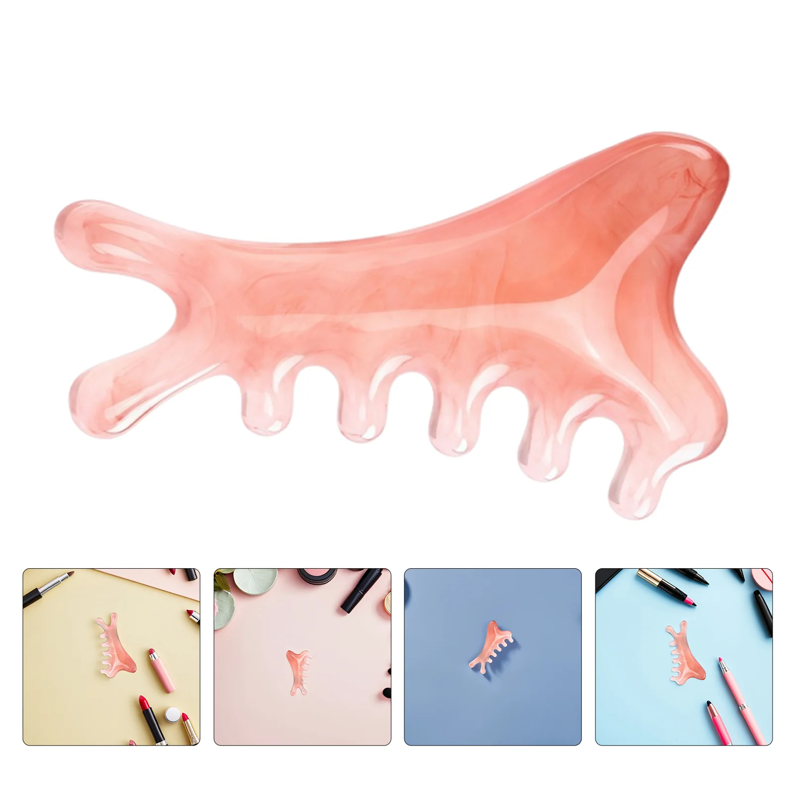 

2Pcs Scalp Massager Comb Creative Dolphin Shape Portable Spa Massage Tool for Hair Scalp and Facial Circulation Boost