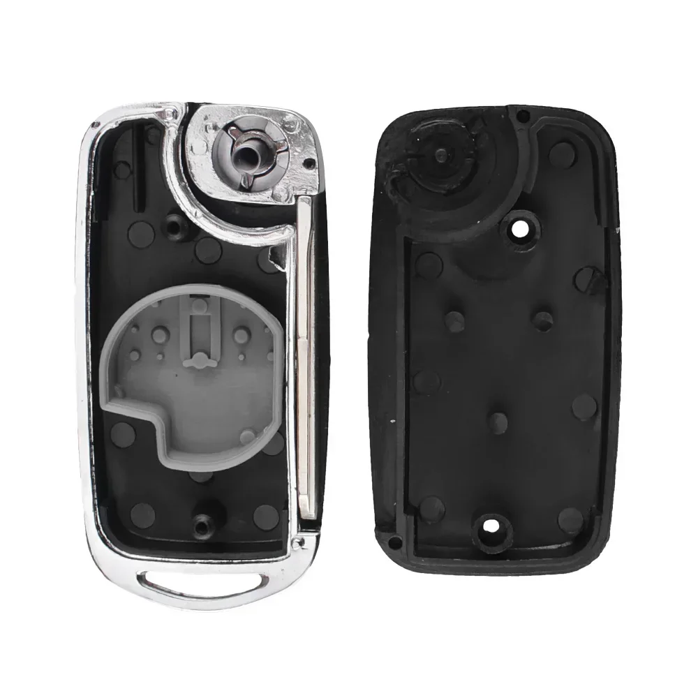 KEYYOU For Suzuki Swift SX4 Alto JIMNY Vitara Ignis Grand Splash Liana Aerio Grage Agila 2 Buttons Modified Flip Key Case Shell