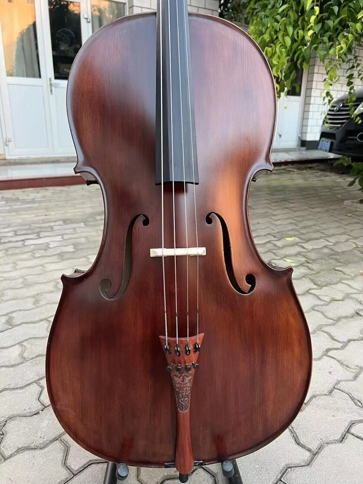 Stradivari style Cello 4/4 Old spruce , 100% Hand - Made with Bag/Bow