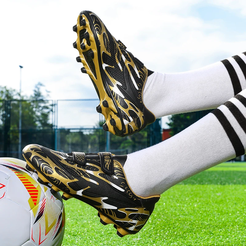 Neue Männer Kinder Fußball Stiefel Ultraleicht Jungen Professionelle Fußball Schuhe Stollen Nicht-Slip Spiel Gras Training Schuhe Drop Verschiffen – Detail 28