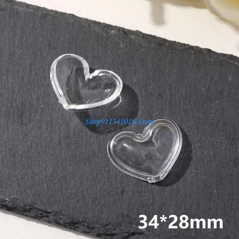 

Clear Acrylic Pet Hair Memorial Box Cats Furs Holder Display Case for DIY Keepsakes Decors and Pet Loss Remembrances