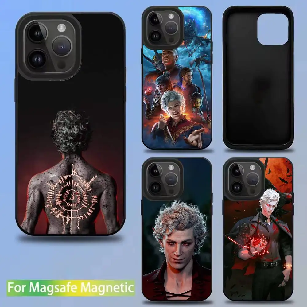 

Astarion B-Baldurs-S G-Gate 3 Phone Case For iPhone 16,15,14,13,12,11,Pro,Max,Plus,Mini,SE Magsafe Magnetic Wireless Charging