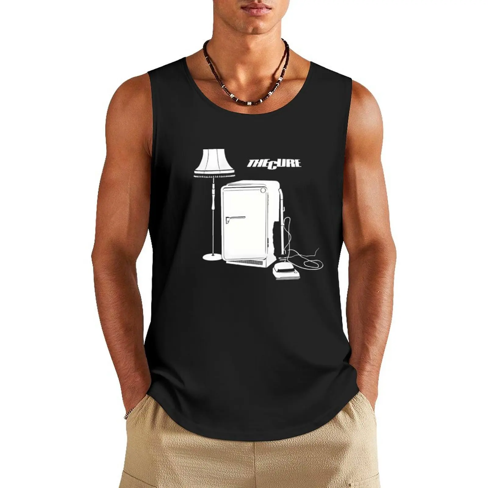 

He Cure Hree Imaginary \t Wei \t Tank Top sleeveless t-shirts for men summer clothes plain t-shirt