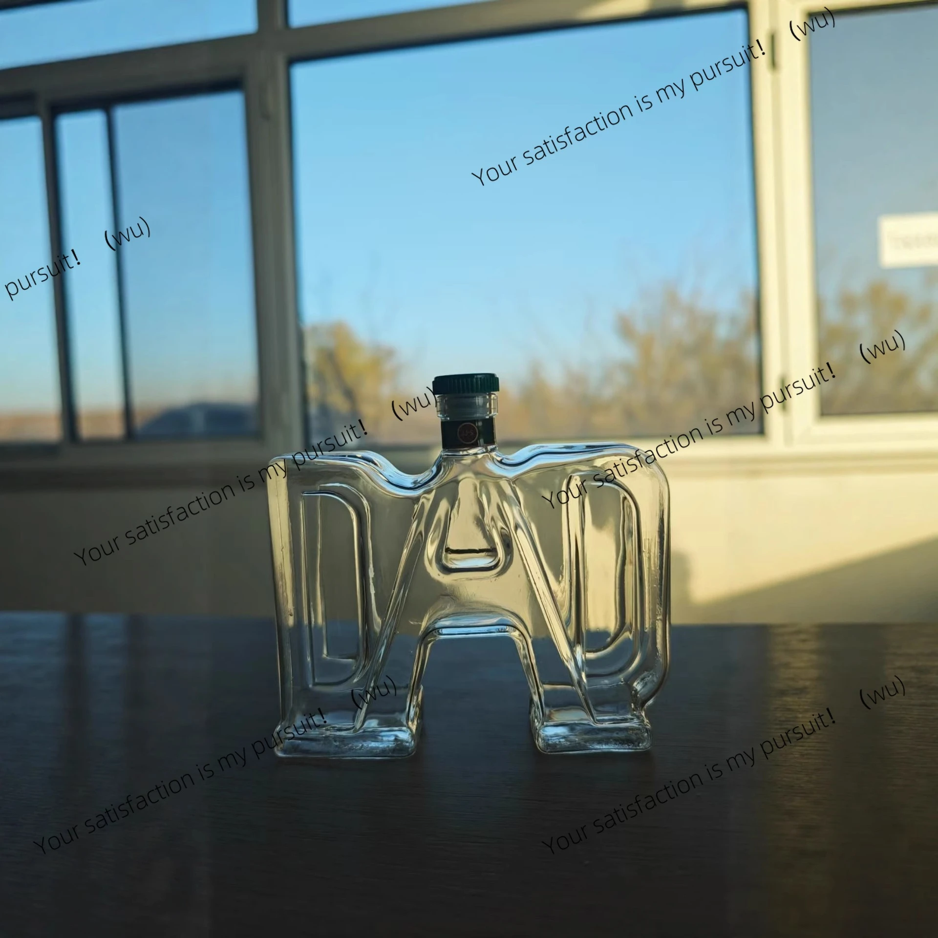 New DAD wine bottle letter wine holder wine set