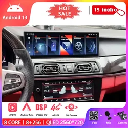 For BMW X5 X6 E70 E71 2007-2013 14.9 Inch Android car radio DVD Player Head Unit GPS Navigation Autoradio Stereo Carplay GPS