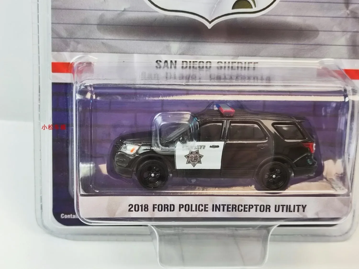 1:64 2018 Ford Police interceptor utility High Simulation Diecast Metal Alloy Model Car Toys For Gift Collection W1370