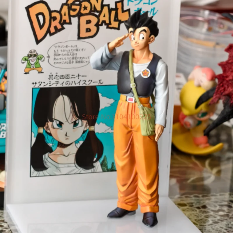 

Фигурка Сон Гохана из Dragon Ball Z, 31 см/12,2 дюйма, Гохан-старшеклассник, Супер Сайян, ПВХ, коллекционная модель, игрушка, подарок