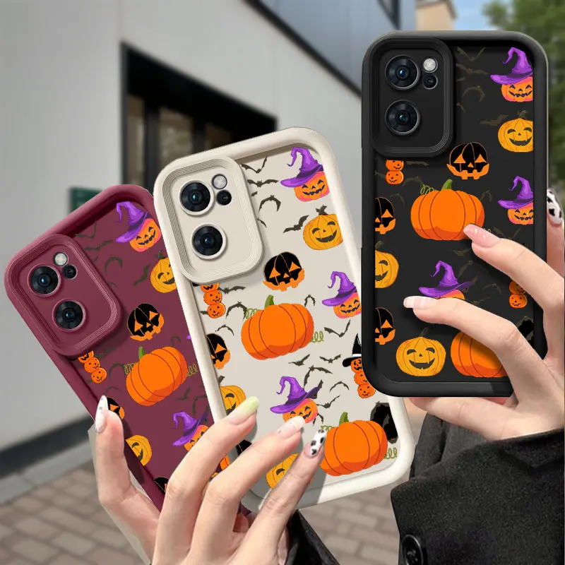 Чехол для телефона Hallowmas с тыквой для OPPO A3Pro A5 A5X A17 A38 A58 A60 A76 A78 F29 Reno 7 Z 8 T 10 11 12 13 14 F PRO Soft Cover Чехол для телефона Hallowmas с тыквой для OPPO A3Pro A5 A5X A17 A38 A58 A60 A76 A78 F29 Reno 7 Z 8 T 10 11 12 13 14 F PRO Soft Cover