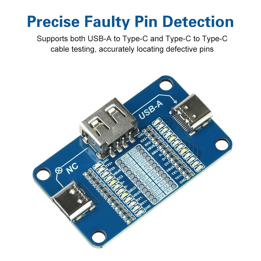 Detection Module USB A To Type C/Type C To Type C Multi Interface Cable Detection Module Fast Charging Cable Detection Module