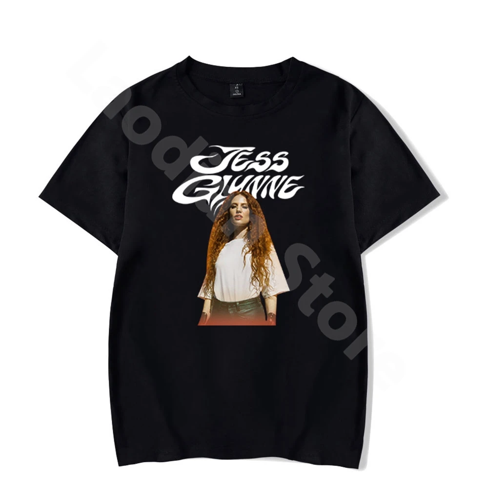 Jess Glynne Live Summer 2024 T-shirt Hip-hop Short Sleeve Men Women Tshirt Fashion Crewneck Vintage Top Tee Casual Tee Shirt