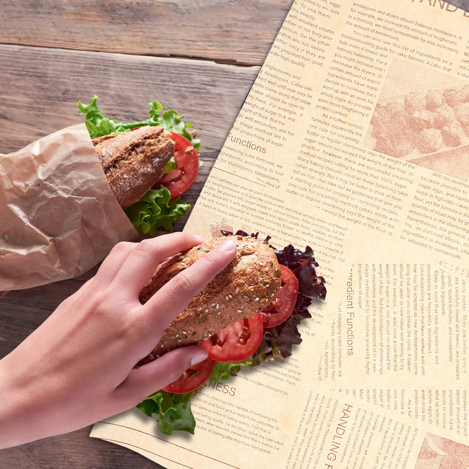 

100 Sheets Colored Parchment Paper Food Basket Liners Greaseproof Paper for Sandwiches Burgers Baked Goods