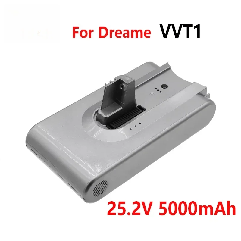 NEW 25.2V 7S1P 5000mAh For Dreame V11 V11SE V12 V12pro VVT1 VVN6 VVA1 VVN5 Wireless Vacuum Cleaner Battery Pack Replacement image 3