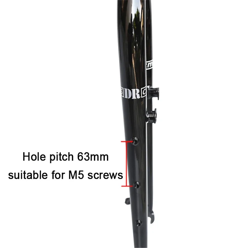 Garfo de bicicleta de turismo/26 polegadas/27,5 polegadas bicicleta de cascalho 28.6mm garfo/garfo de aço acessórios de bicicleta